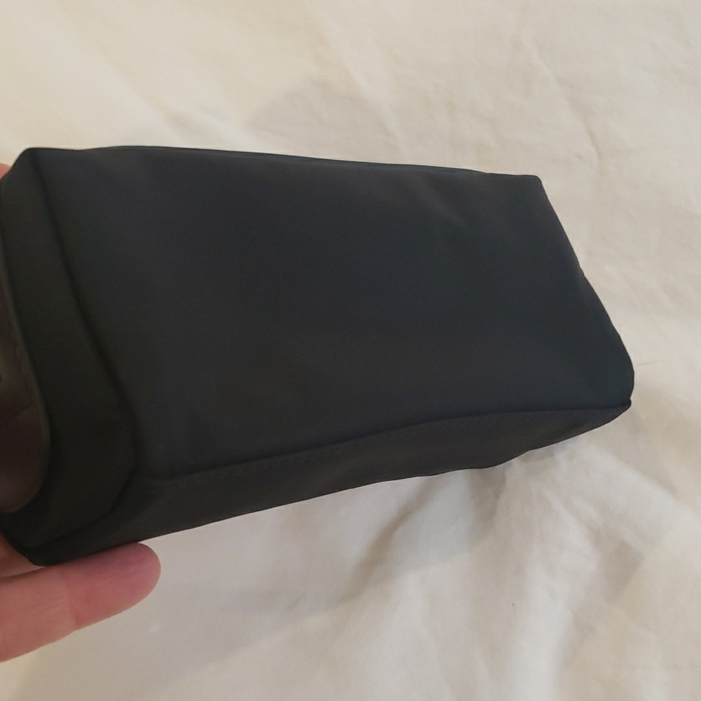 Anya Hindmarch Black Pouch with Gold Accents - Picture 6 of 9